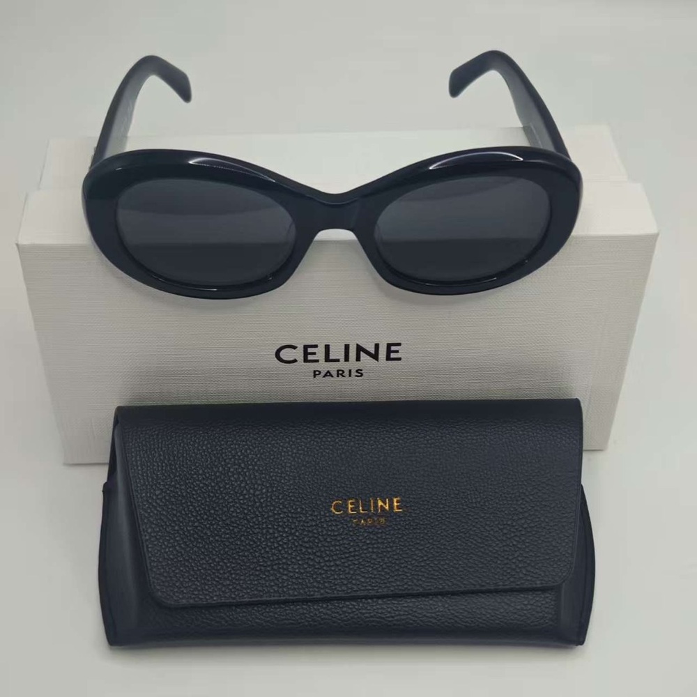 Celine Dark Sunglasses with Black Frame